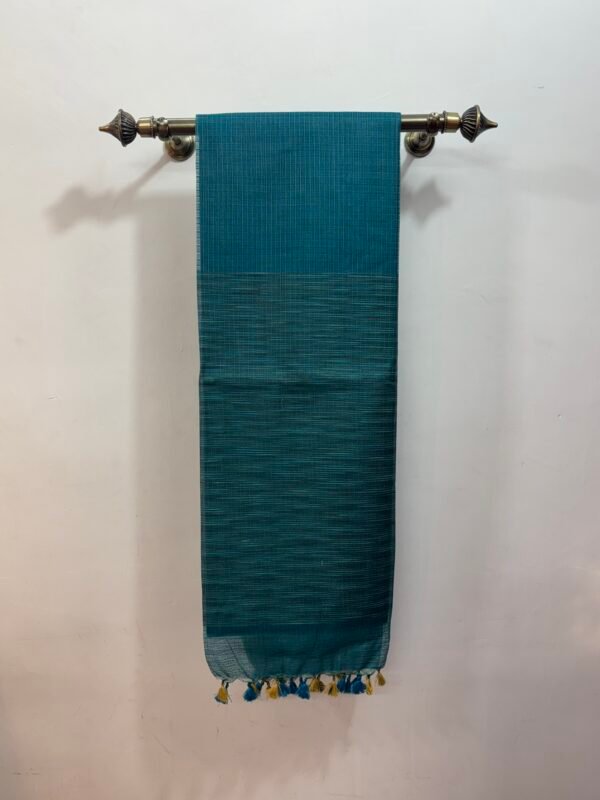 Bhagalpuri Kota Doria Style Weave Saree – Silk & Viscose (With Blouse)