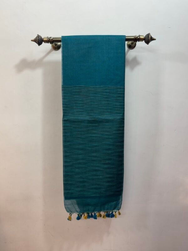 Bhagalpuri Kota Doria Style Weave Saree – Silk & Viscose (With Blouse)